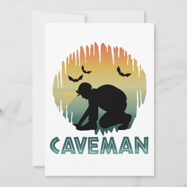 Caveman - Espeleologia Caver (Frente)