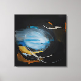 Caverna II - Impressão de Arte de Canvas Esticada