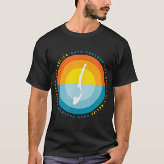 Caye Caulker Belize Camisa Gráfica Sunset