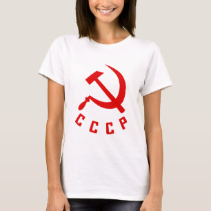CCCP (a camisa das mulheres do estilo N)