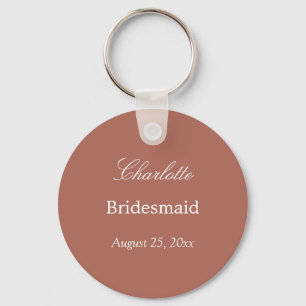 Ccoa Sienna Bridesmaid Obrigado Chaveiro