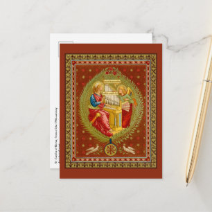 Cecilia de Roma (SNV 36) Cartão postal vertical