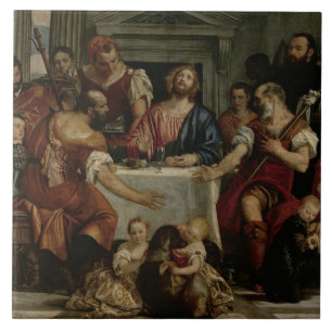 Ceia em Emmaus (óleo em canvas)