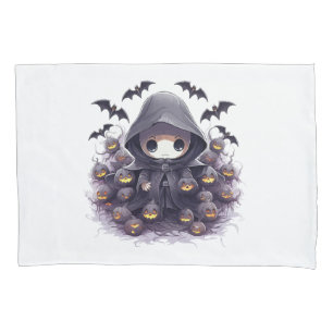 Ceifador Chibi Halloween - Fantasia Sombria Adoráv