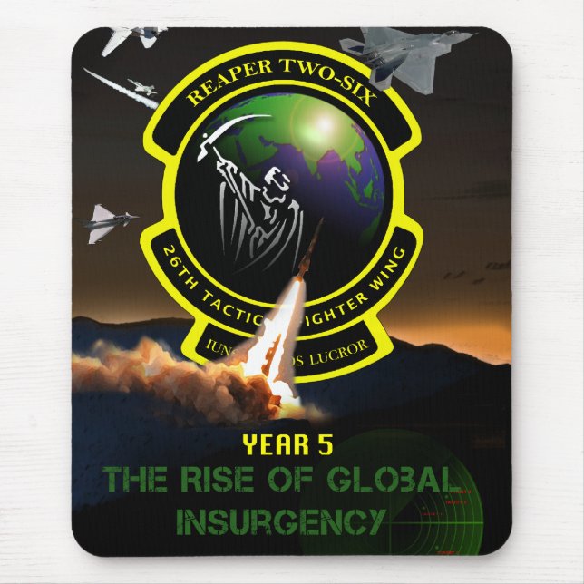 Ceifeira Two-Six Mousepad (Frente)