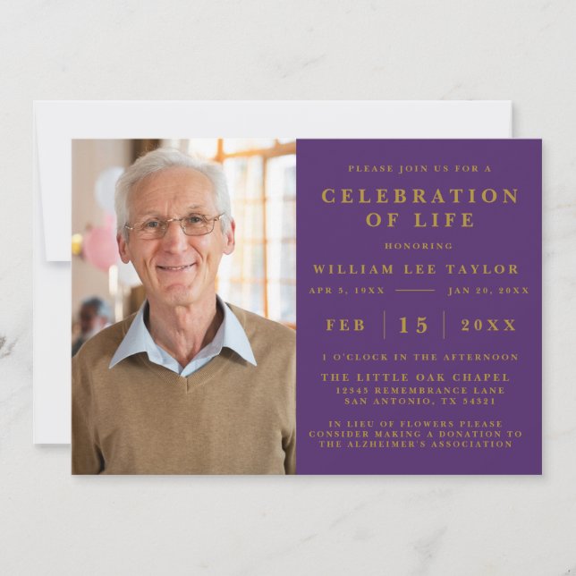 CELEBRAÇÃO CLÁSSICA DO CONVITE MEMORIAL DE VIDA (Frente)