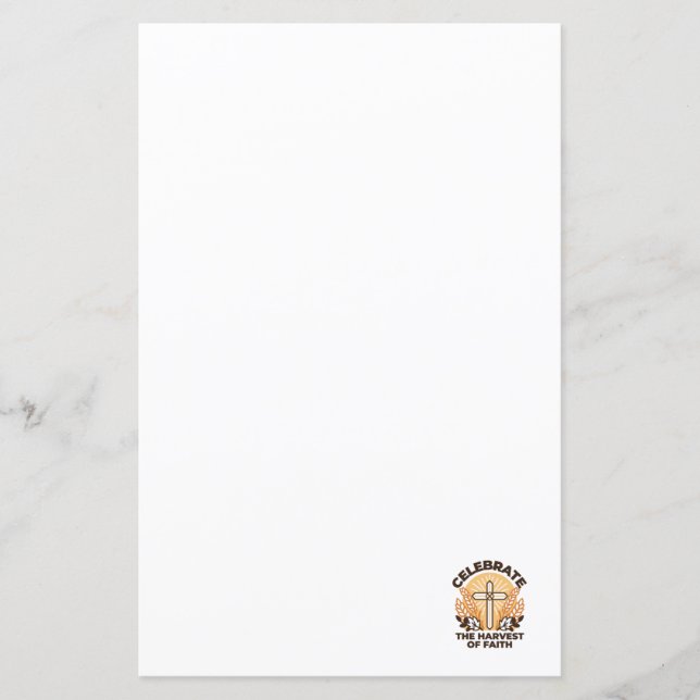 Celebração da Faith Harvest - Arte Inspiradora (Frente)