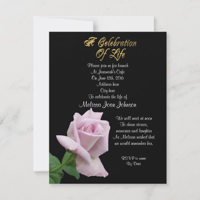 Celebração da lavanda de Convite à Vida (Frente)