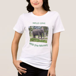 Celebração da Mãe do Elefante Selvagem