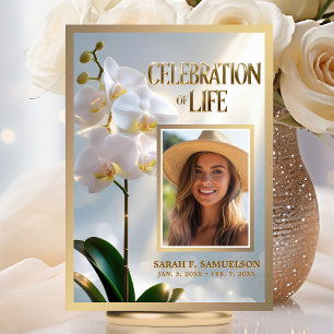 Celebração da Oração de Vida Agradecimento Orquíde
