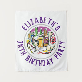 Celebração da tapeçaria de Aniversário do 70