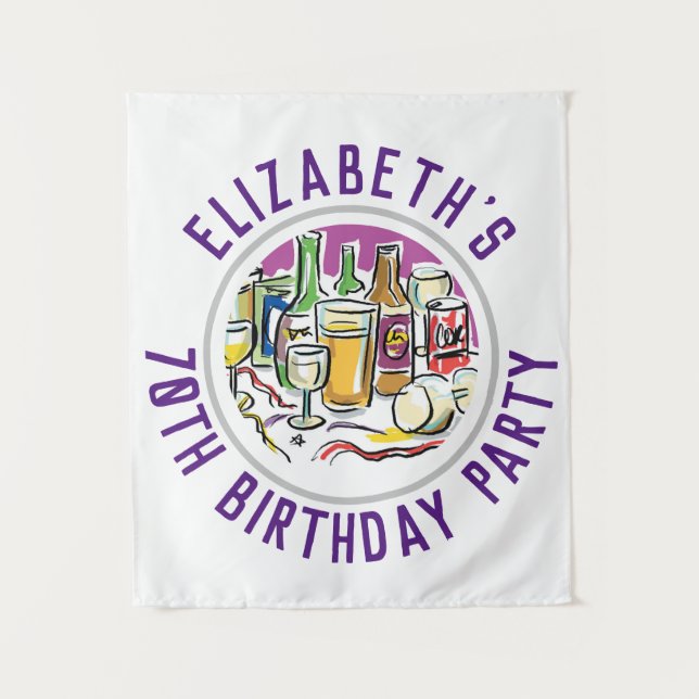 Celebração da tapeçaria de Aniversário do 70 (Frente)