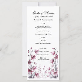 Celebração da Vida, Funeral, Memorial Service