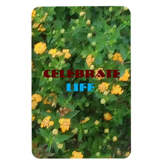 Celebração da vida - ímã flexível (Vertical)