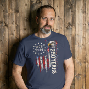 Celebração de 250 Anos Águia Bandeira Americana Gr