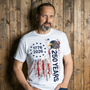 Celebração de 250 Anos Águia Bandeira Americana Gr