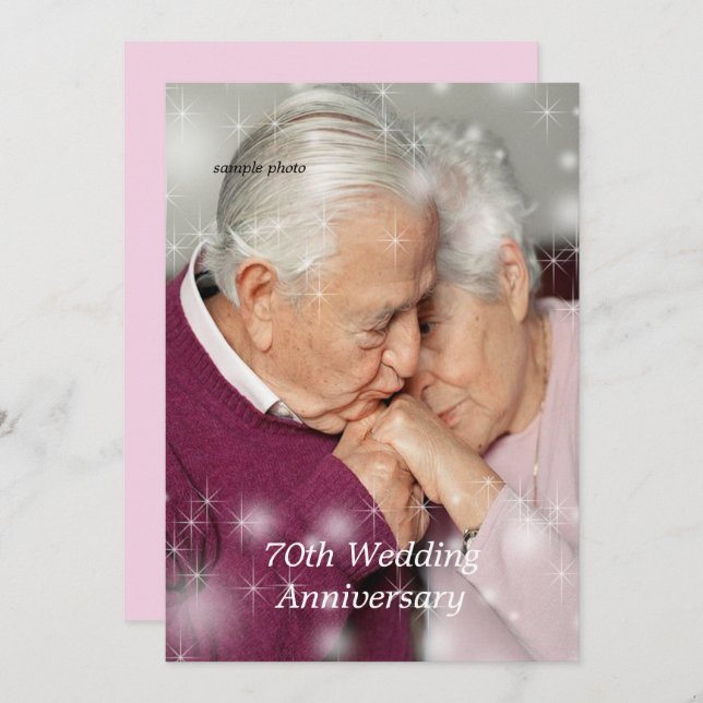 Celebração de Aniversário, Convite Personalizado (Frente/Verso)