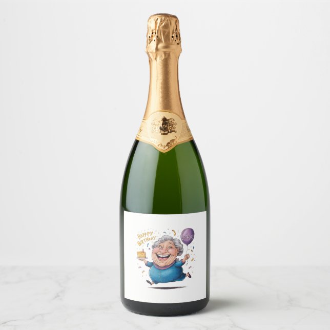 Celebração de Aniversário da Vovó (Frente)
