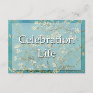 Celebração de Blossom Van Gogh Anúncio Funeral