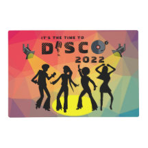 Celebração de multicores do piso de dança de Disco