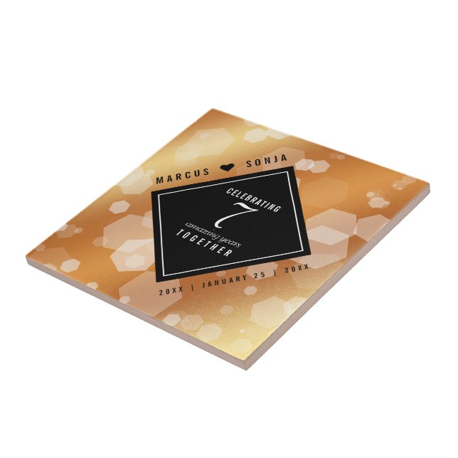 Celebração do Aniversário do Casamento de Cobre 7  (Lateral)