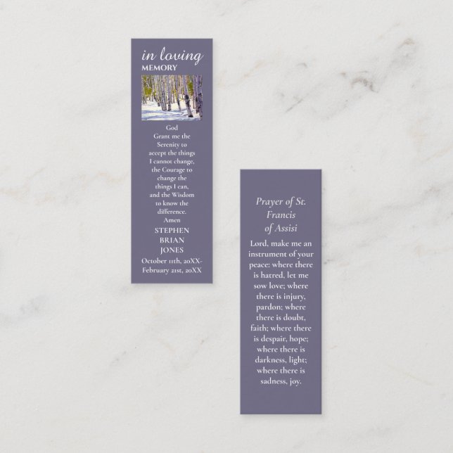 Celebração do Cartão de Oração de Pintura para Sim (Frente/Verso)