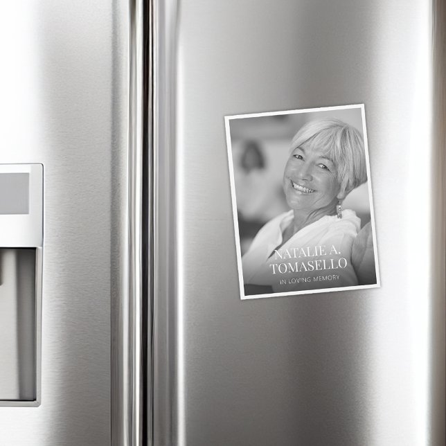 Celebração Do Cartão Funeral De Memória Da Vida (Celebration Of Life Memorial Funeral Magnet Card)