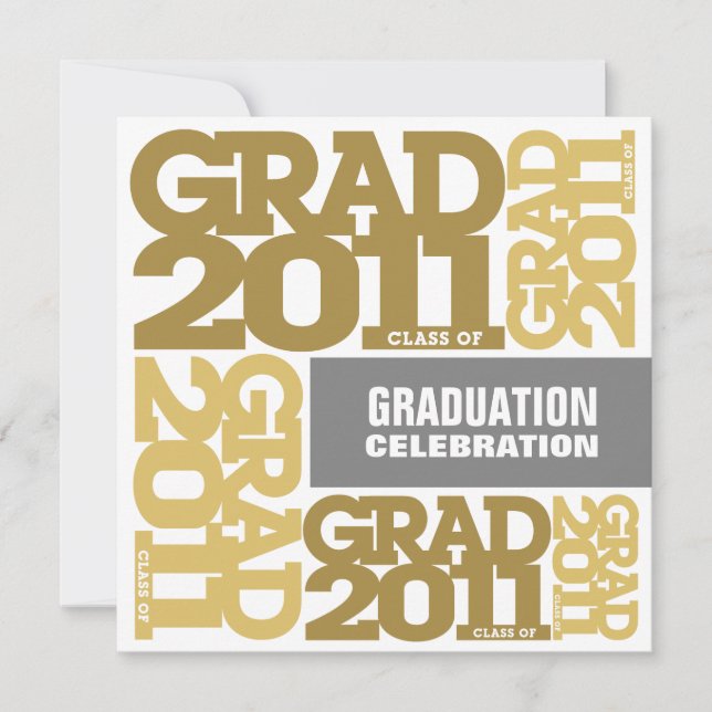 Celebração do Convite à Pós-graduação em Branco Do (Frente)
