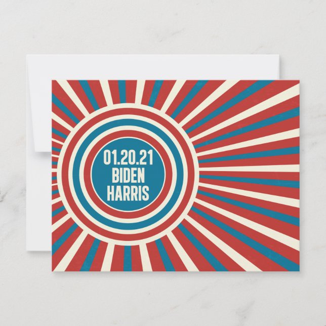 Celebração do Dia de Inauguração de Biden Harris (Frente)