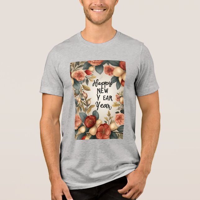 Celebração do feliz ano novo 2025 (Frente)