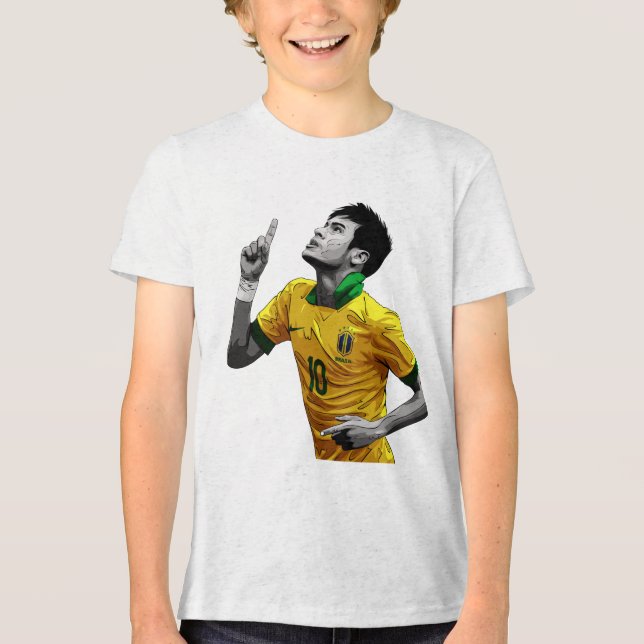 Celebração do Jogador de Futebol - Camisa-T (Frente)