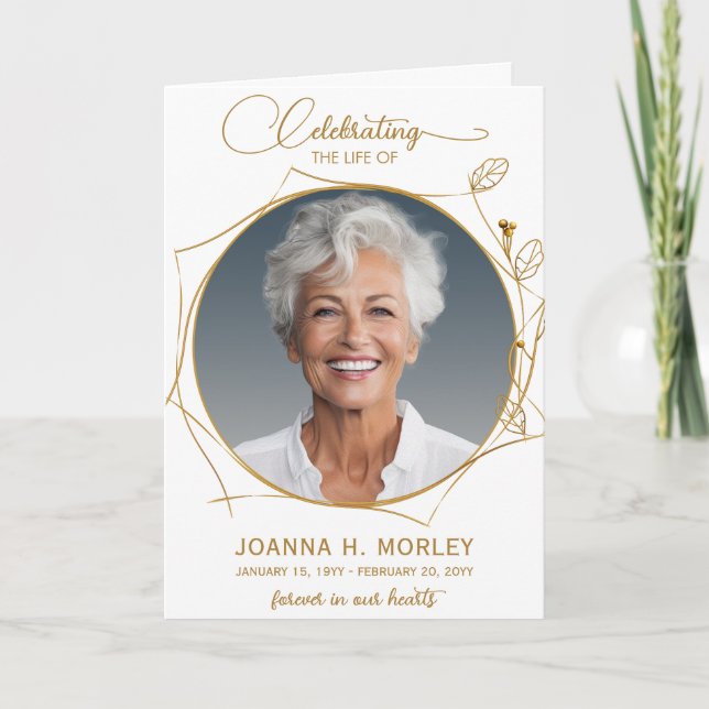 Celebração do Programa Funeral de Fotografias Dour (Frente)