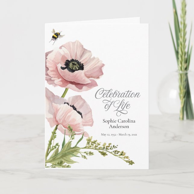 Celebração do Programa Life por Poppies Rosa (Frente)