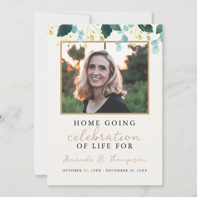 Celebração do Serviço Funeral Life (Frente)