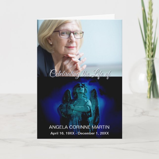 Celebração Elegante do Programa Funeral Life (Frente)