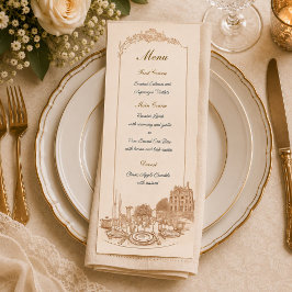Celebração no Menu Personalizado da Mansão