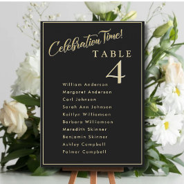 Celebração Planos de Casamento Cartões de Planos d