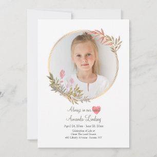 Celebração por Aquarela do Cartão com fotos de Vid