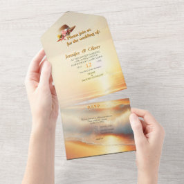 Celebrações de Casamento à beira-mar na praia