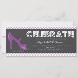 CELEBRADO! Convite para Bachelorette de Outdoor (r