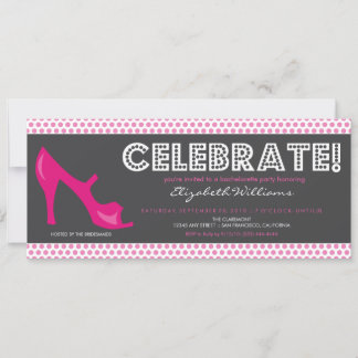 CELEBRADO! Convite para Bachelorette de Outdoor (r