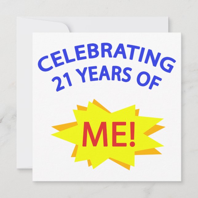 Celebrando 21 Anos De Mim! (Frente)
