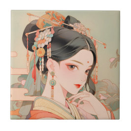 Celebrando as tradicionais mulheres chinesas