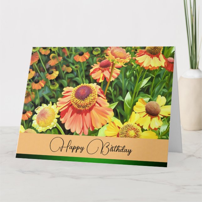 Celebrando Você - Cartão de Aniversário (Frente)