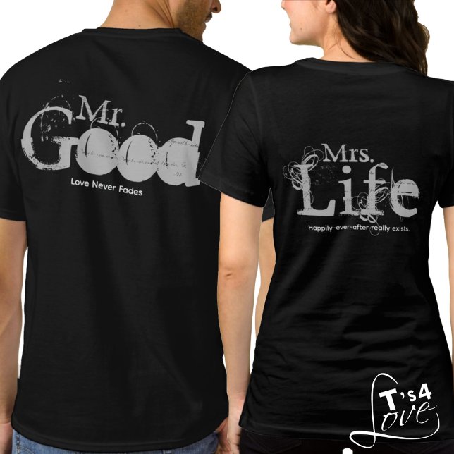 Celebrar a Boa Vida: Sr. e Sra. Casais (✨ Mr & Mrs Living the Good Life! Customizable and stylish for any couple. (sold separately.))