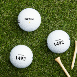 Celebrar as bolas de golfe de 1492