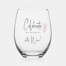 Celebrar Com Vinho Sem Estéreo Vidro