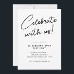 Celebrar conosco o Convite de festas aniversário d<br><div class="desc">Celebrar conosco o Convite de festas aniversário de 30 anos</div>