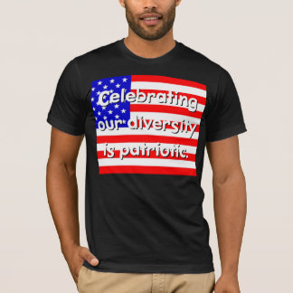 Celebrar Nossa Diversidade É Uma Camiseta Patrióti