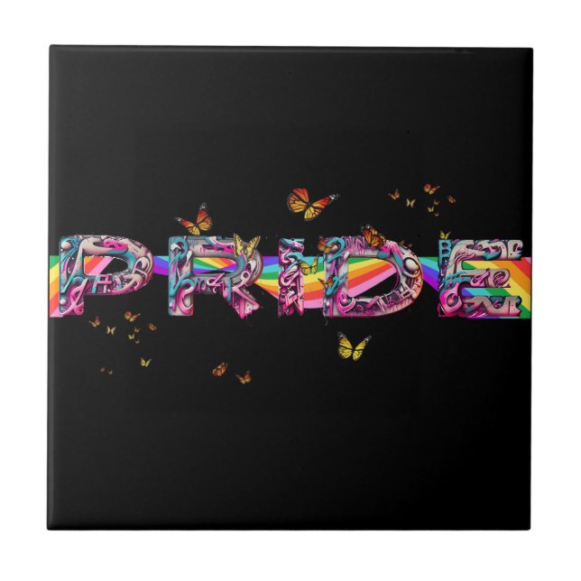 Celebrar o Azulejo Cerâmico do Orgulho (Frente)